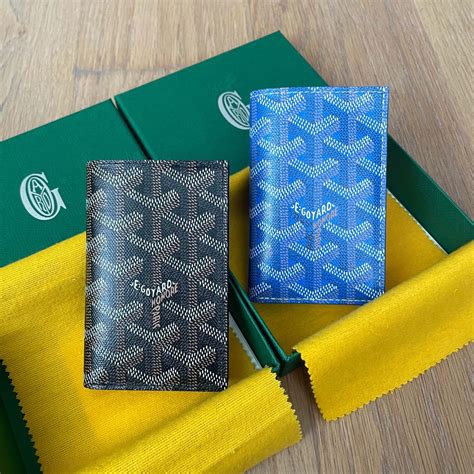 goyard saint pierre|authentic goyard card holder.